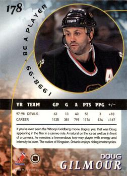 1998-99 Be a Player - Gold #178 Doug Gilmour Back
