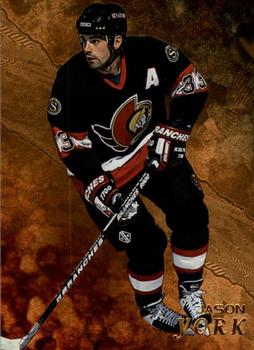 1998-99 Be a Player - Gold #247 Jason York Front