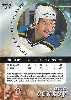 1998-99 Be a Player - Gold #277 Craig Conroy Back