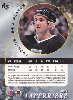 1998-99 Be a Player - Gold #65 Ian Laperriere Back