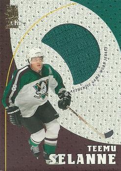 1998-99 Be a Player - Playoff Game Used Jerseys #G-11 Teemu Selanne Front