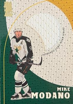 1998-99 Be a Player - Playoff Game Used Jerseys #G-17 Mike Modano Front