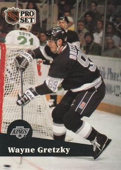 1991-92 Pro Set #101 Wayne Gretzky Front