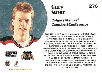 1991-92 Pro Set #276 Gary Suter Back