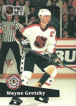 1991-92 Pro Set #285 Wayne Gretzky Front