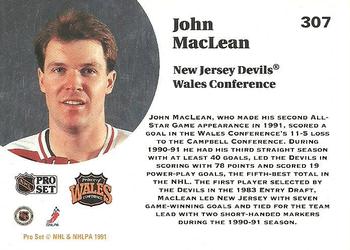 John MacLean of the Wales Conference and New Jersey Devils skates