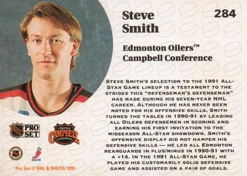 1991-92 Pro Set #284 Steve Smith Back