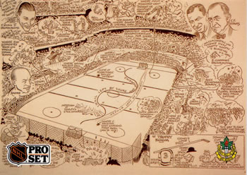 1991-92 Pro Set #591 Boston Bruins Cartoon Front