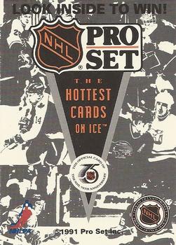 1991-92 Pro Set #NNO Hottest Cards on Ice Sweepstakes Front
