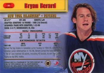 1998-99 Bowman's Best - Atomic Refractors #80 Bryan Berard Back