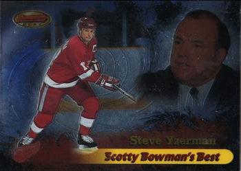 1998-99 Bowman's Best - Scotty Bowman's Best #SB7 Steve Yzerman Front