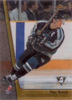 1998-99 Finest - Double Sided Mystery Finest #M12 Paul Kariya / Ray Bourque Front