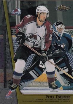 1998-99 Finest - Double Sided Mystery Finest #M25 Peter Forsberg / Patrick Roy Front