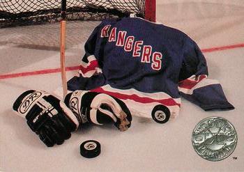 1991-92 Pro Set Platinum #149 New York Rangers Front