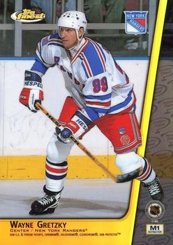 1998-99 Finest - Double Sided Mystery Finest Refractors #M1 Jaromir Jagr / Wayne Gretzky Back