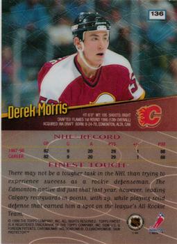 1998-99 Finest - No Protectors #136 Derek Morris Back