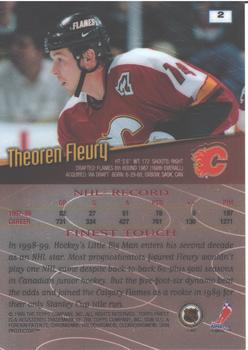 1998-99 Finest - No Protectors #2 Theoren Fleury Back