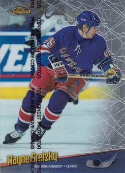 1998-99 Finest - Oversize #4 Wayne Gretzky Front