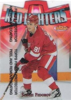 1998-99 Finest - Red Lighters #R6 Sergei Fedorov Front