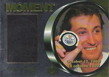 1998-99 Upper Deck Ice McDonald's - Grand Moments #M7 Wayne Gretzky Front