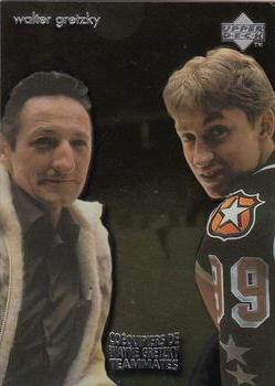 1998-99 Upper Deck Ice McDonald's - Wayne Gretzky Teammates #T1 Walter Gretzky Front