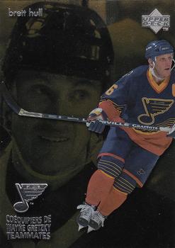 1998-99 Upper Deck Ice McDonald's - Wayne Gretzky Teammates #T5 Brett Hull Front