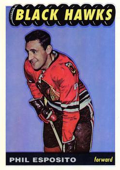 1998-99 O-Pee-Chee Chrome - Blast From the Past Refractors #10 Phil Esposito Front