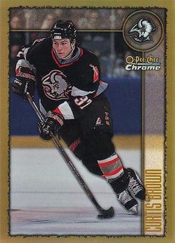 1998-99 O-Pee-Chee Chrome - Refractors #185 Curtis Brown Front