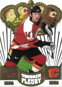 1998-99 Pacific - Gold Crown Die Cuts #6 Theoren Fleury Front