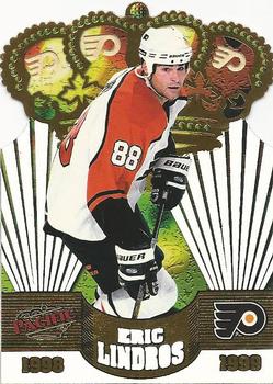1998-99 Pacific - Gold Crown Die Cuts #25 Eric Lindros Front