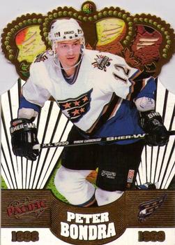1998-99 Pacific - Gold Crown Die Cuts #35 Peter Bondra Front