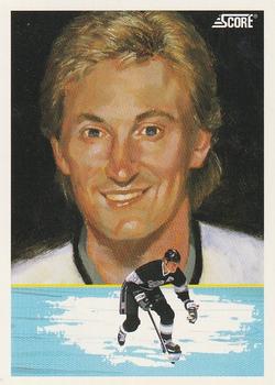 1991-92 Score American #346 Wayne Gretzky Front