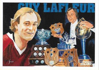 1991-92 Score American #402 Guy Lafleur Front