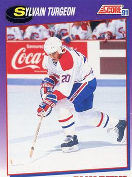 1991-92 Score American #208 Sylvain Turgeon Front