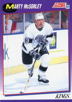 1991-92 Score American #217 Marty McSorley Front