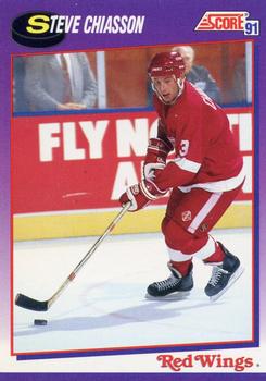 Pierre Turgeon - Sabres #4 Score 1991-2 Bilingual NHL Hockey Card