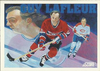 1991-92 Score American #401 Guy Lafleur Front