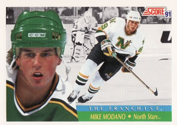 1991-92 Score American #423 Mike Modano Front
