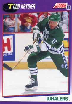 1991-92 Score American #97 Todd Krygier Front