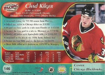 1998-99 Pacific - Ice Blue #146 Chad Kilger Back