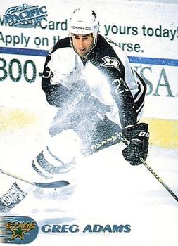 1998-99 Pacific - Ice Blue #171 Greg Adams Front