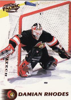 1998-99 Pacific - Red #1 Damian Rhodes Front