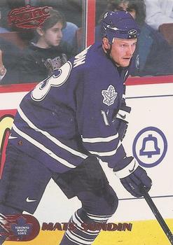 1998-99 Pacific - Red #13 Mats Sundin Front