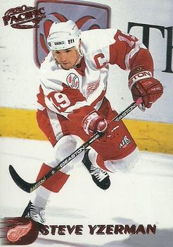 1998-99 Pacific - Red #19 Steve Yzerman Front