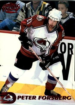 1998-99 Pacific - Red #21 Peter Forsberg Front