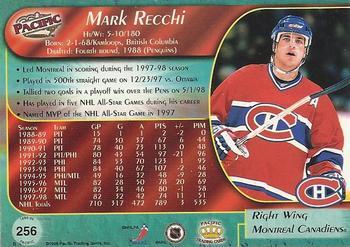 1998-99 Pacific - Red #256 Mark Recchi Back