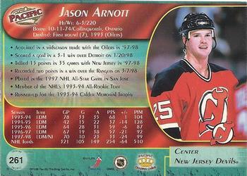 1998-99 Pacific - Red #261 Jason Arnott Back