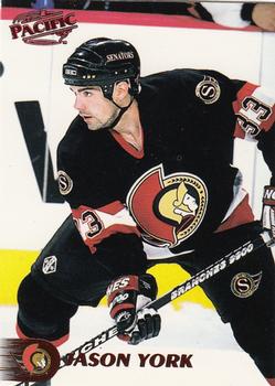 1998-99 Pacific - Red #319 Jason York Front