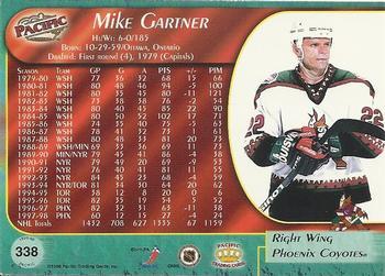 1998-99 Pacific - Red #338 Mike Gartner Back