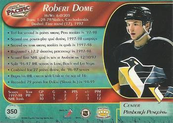 1998-99 Pacific - Red #350 Robert Dome Back
